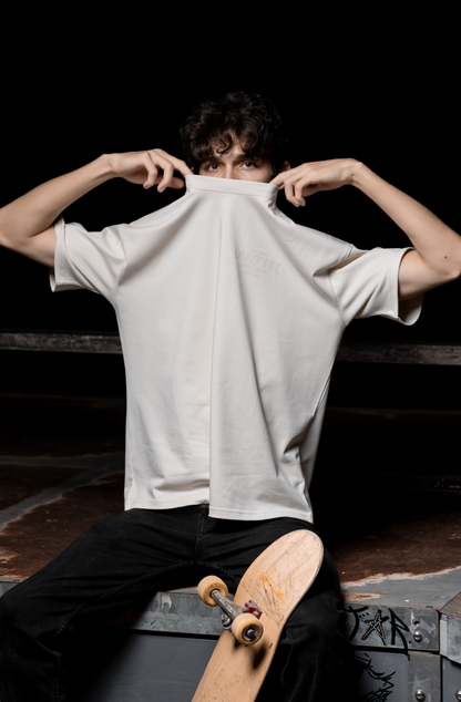 Playera Hueso