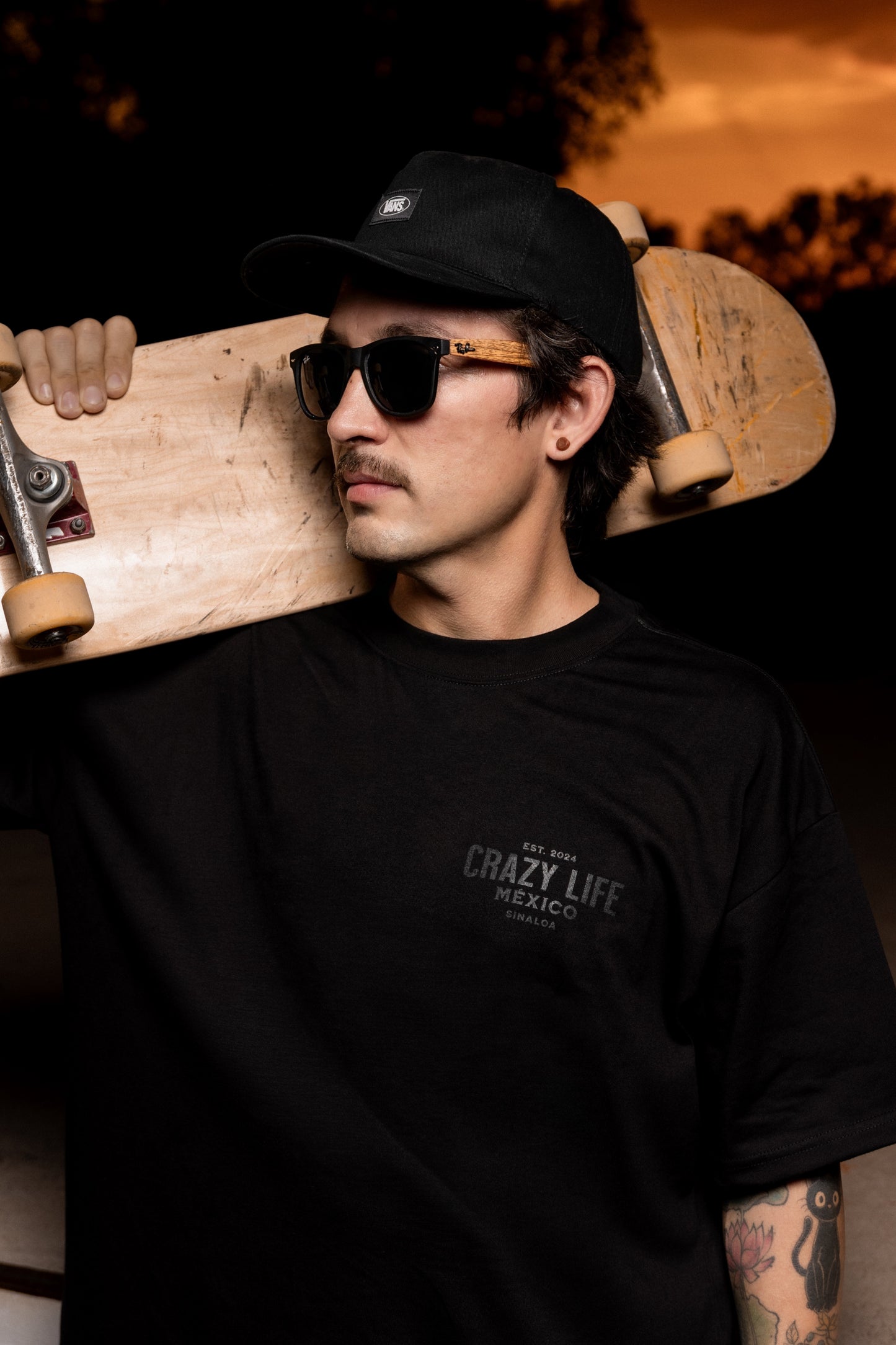Playera Negro