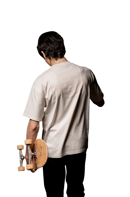 Playera Hueso